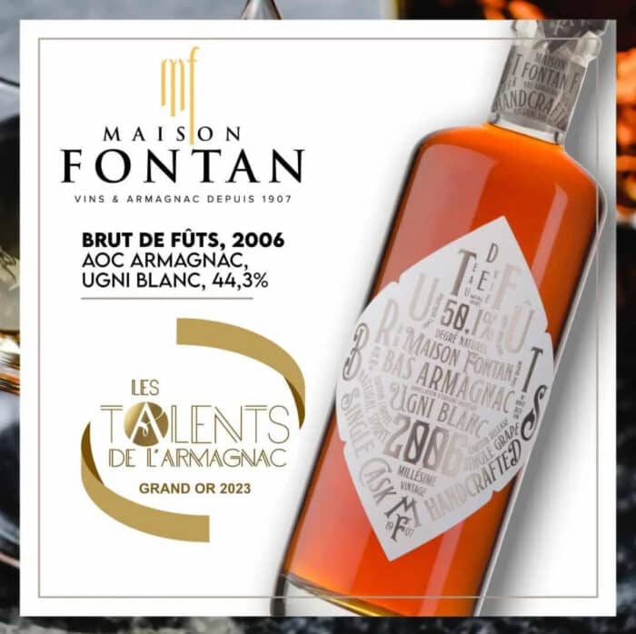 Fontan AOP Bas-Armagnac Brut de Fûts 2006 – Image 4